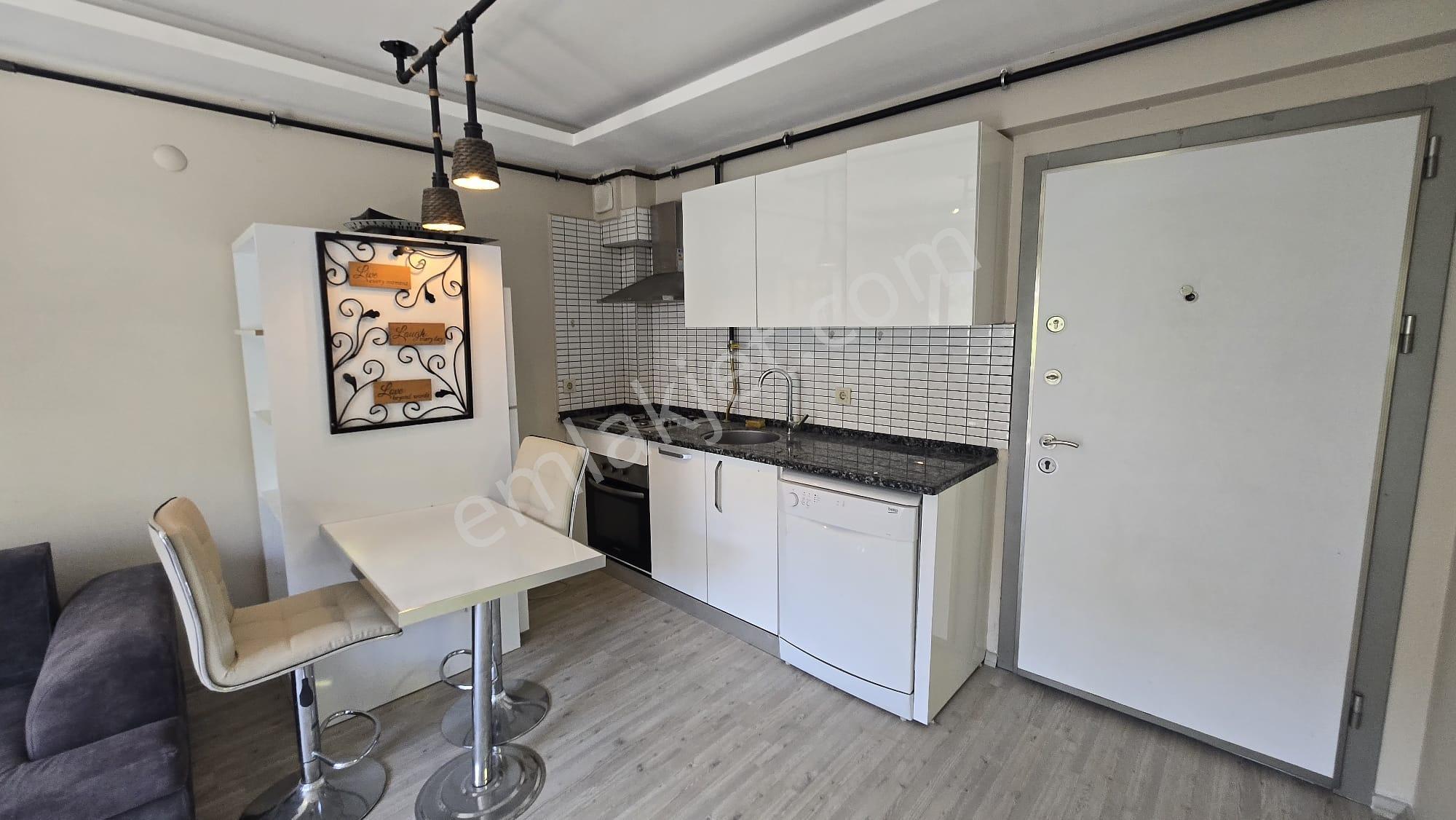 Yeşilyurt Hastane Yakını Otel Konseptinde Full Eşyalı 1+1kiralık - Görsel 16