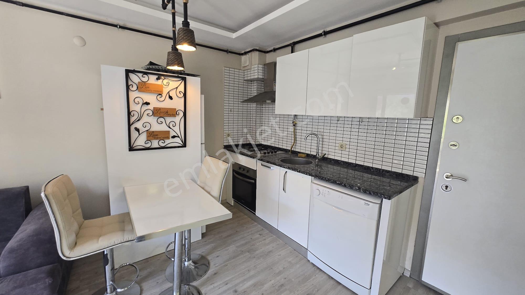 Yeşilyurt Hastane Yakını Otel Konseptinde Full Eşyalı 1+1kiralık - Görsel 14