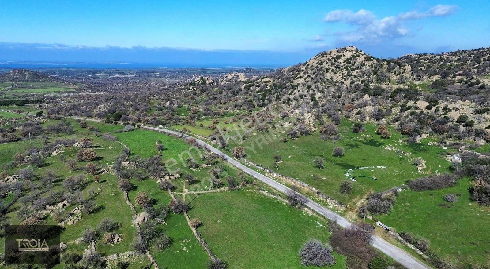 Bozcaada, Deniz Ve Gölet Manzaralı 35.400 M² Özel Konumda Arazi - Görsel 3