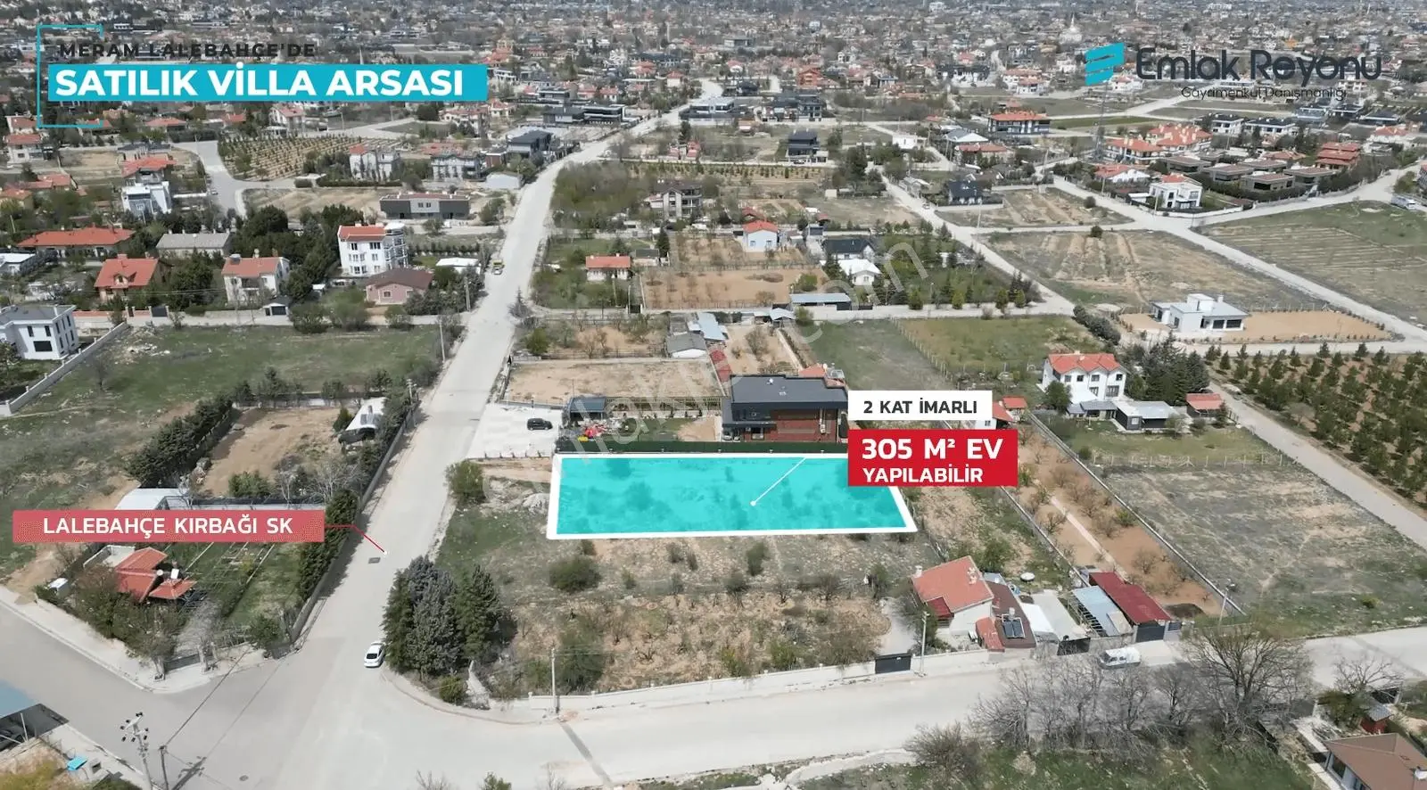 Meram'da Villa İmarlı Satılık Arsa