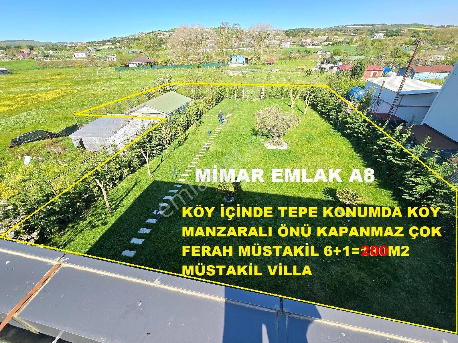 Çatalca 1520m2 Arsa İçinde 6+1=200m2 Müstakil Villa - Görsel 8
