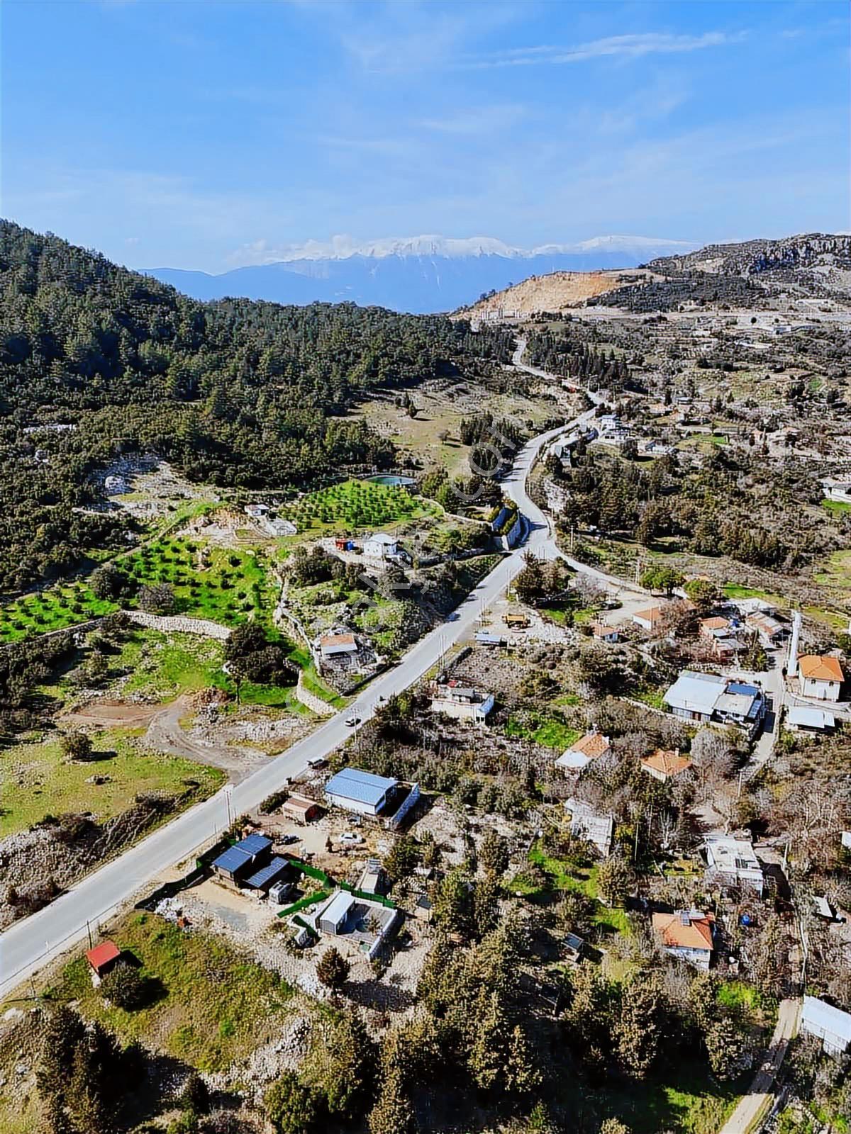 Olimposda Asfalta Sıfır Satılık Deniz Manzaralı Arsa - Görsel 18