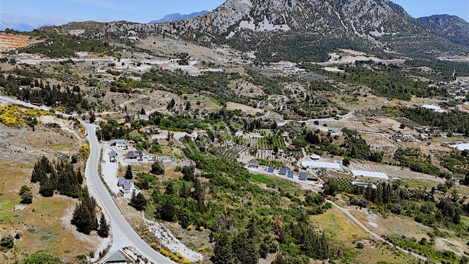 Olimposda Asfalta Sıfır Satılık Deniz Manzaralı Arsa - Görsel 17