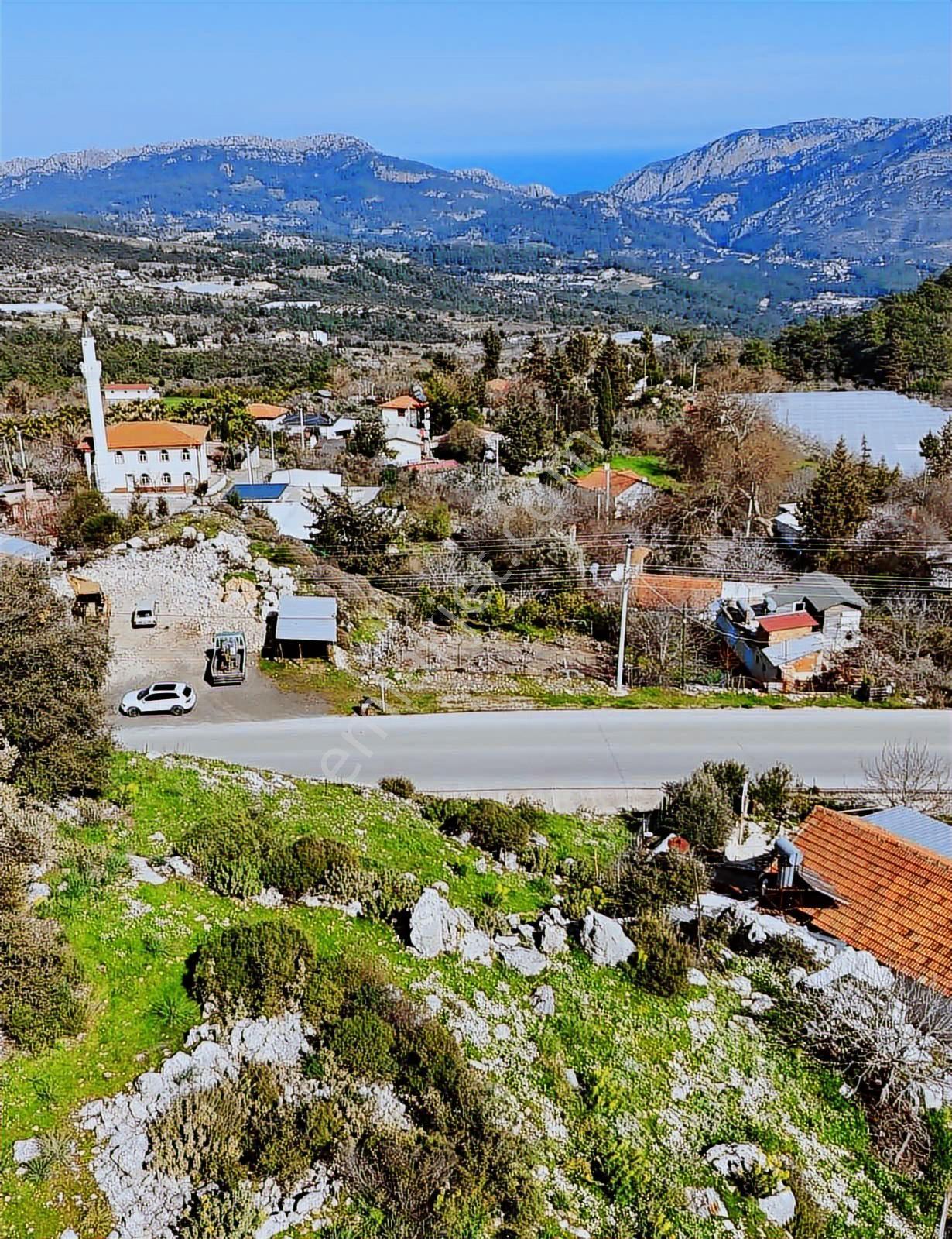 Olimposda Asfalta Sıfır Satılık Deniz Manzaralı Arsa - Görsel 27