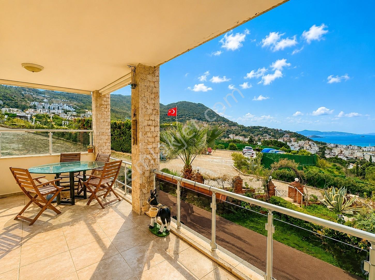 Turgutreis Golden Panaroma Deniz Manzaralı Yıllık Kiralık Daire - Görsel 10