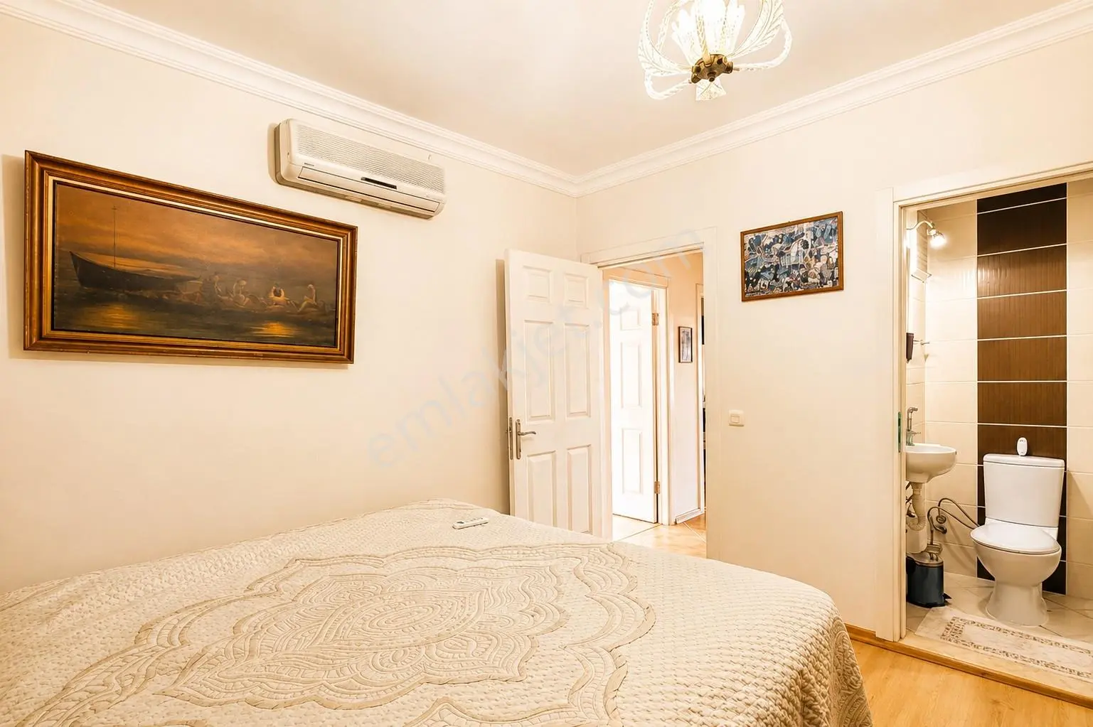 Turgutreis Golden Panaroma Deniz Manzaralı Yıllık Kiralık Daire - Görsel 15