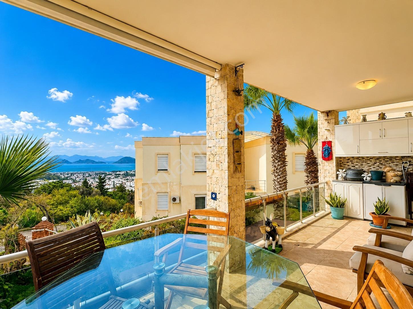 Turgutreis Golden Panaroma Deniz Manzaralı Yıllık Kiralık Daire - Görsel 7