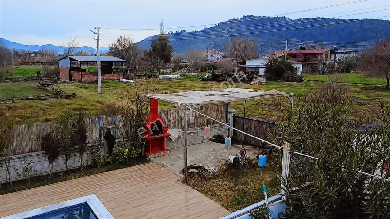 Ortaca Güzelyurtta Havuzlu 4+1 Kiralık Lüks Villa - Görsel 19