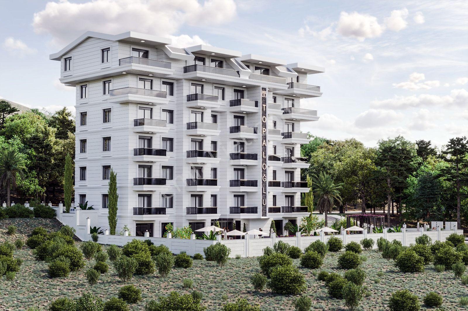 Gazipaşa Pazarcı'da Satılık Deniz Manzaralı Lüks 1+1 Daire - Görsel 8
