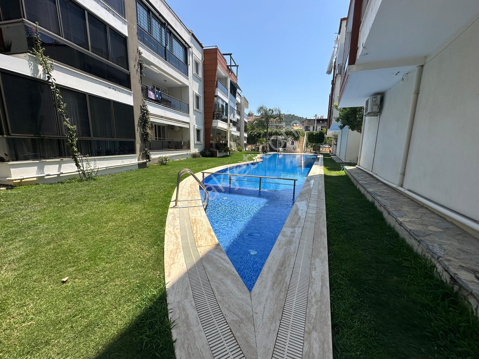 Güllük Merkezi Konumda Havuzlu Sitede 2+1 Eşyalı Satılık Daire - Görsel 22