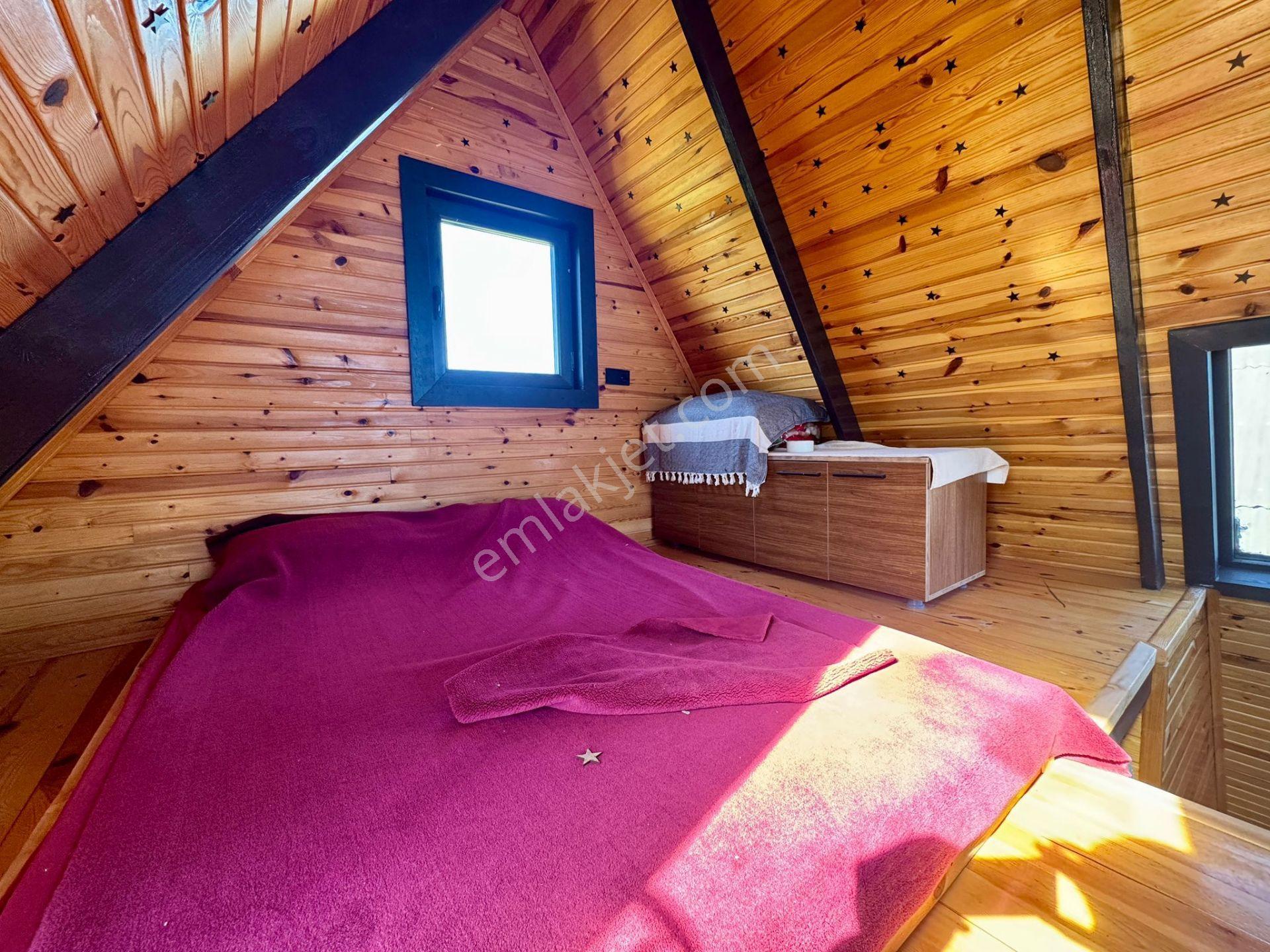 Goldhouse Dan Satılık Evrenli’de Eşyalı Loft Bungalov - Görsel 19
