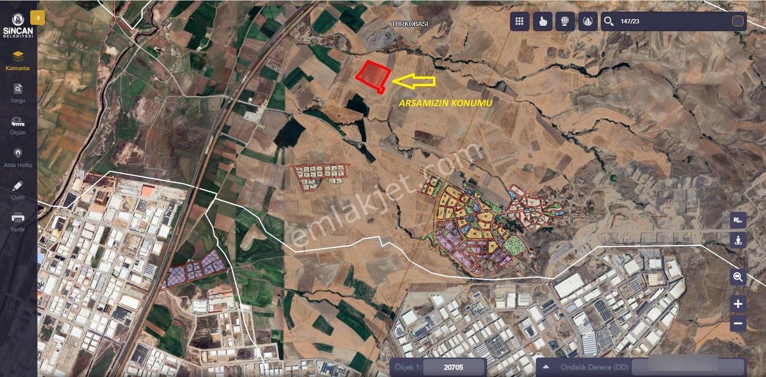 Sevindik'ten Türkobasında Osb Yakını Yatırımlık 1000 M2 Hisse - Görsel 15