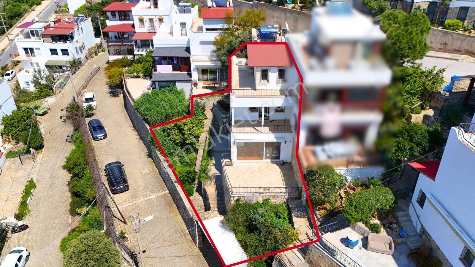 Kale Ve Deniz Manzaralı İkiz Villa - Görsel 19