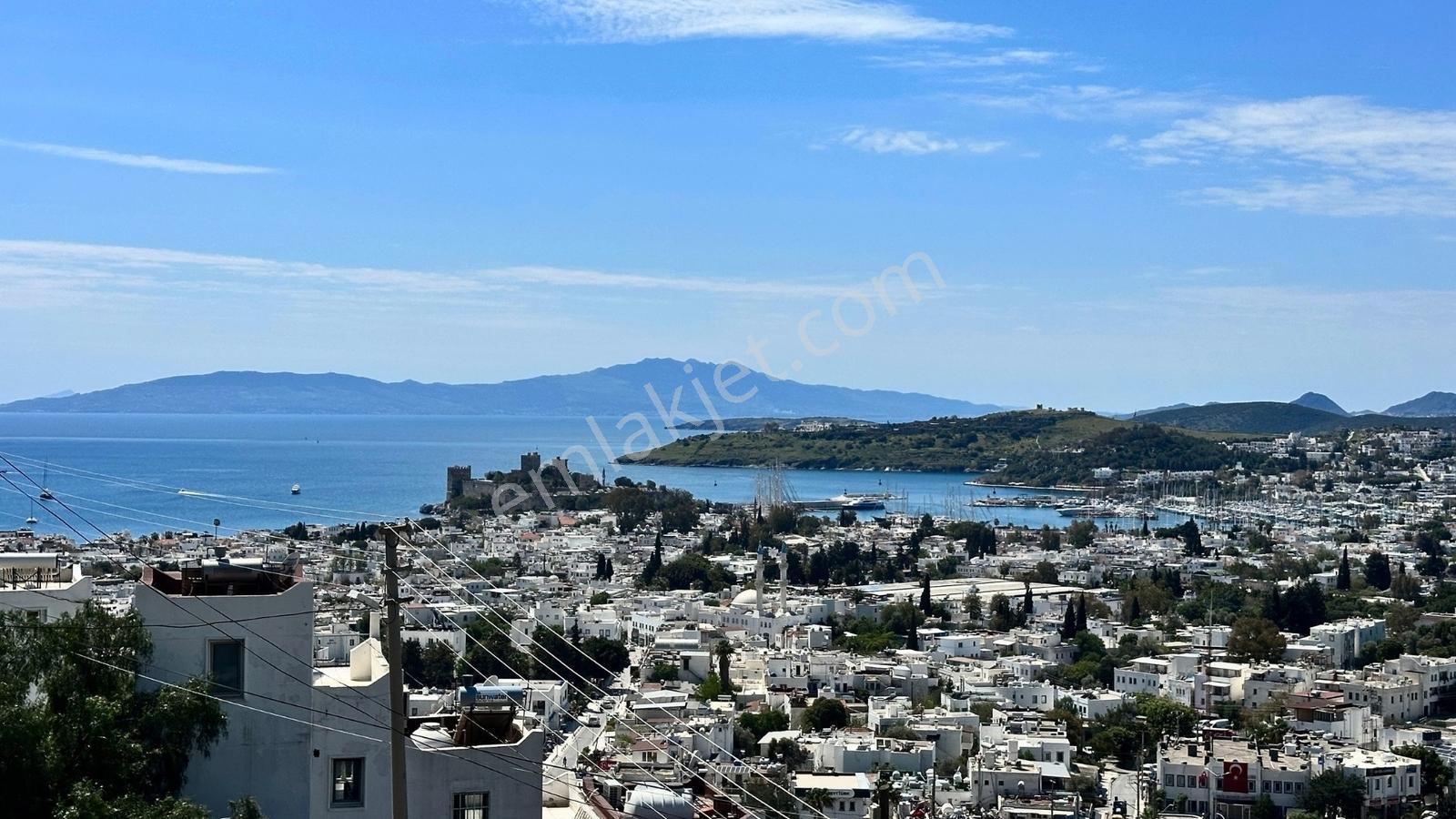 Kale Ve Deniz Manzaralı İkiz Villa - Görsel 15