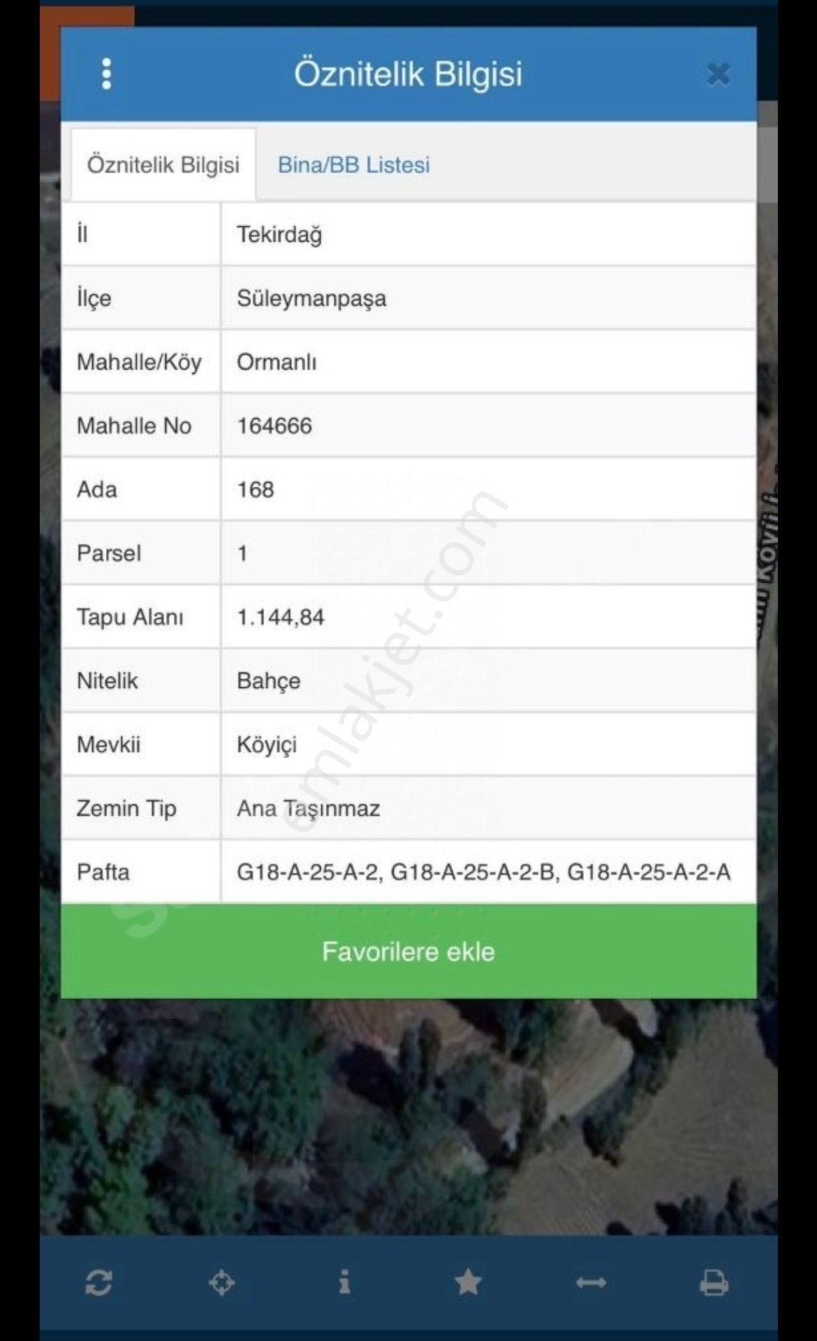 !acil! Ormanlı Köyiçi-fırsat-1145 M²-0.75 Emsal (3.5 Kat) İmarlı - Görsel 3