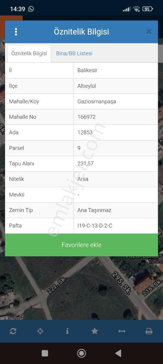 Balikesir Gaziosmanpaşa Da Satılık Arsa - Görsel 10