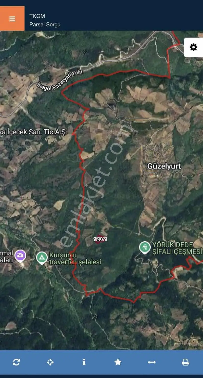Nezir Gm'den Güzelyurt Mahallesinde Satılık 9875 M2 Tarla - Görsel 4