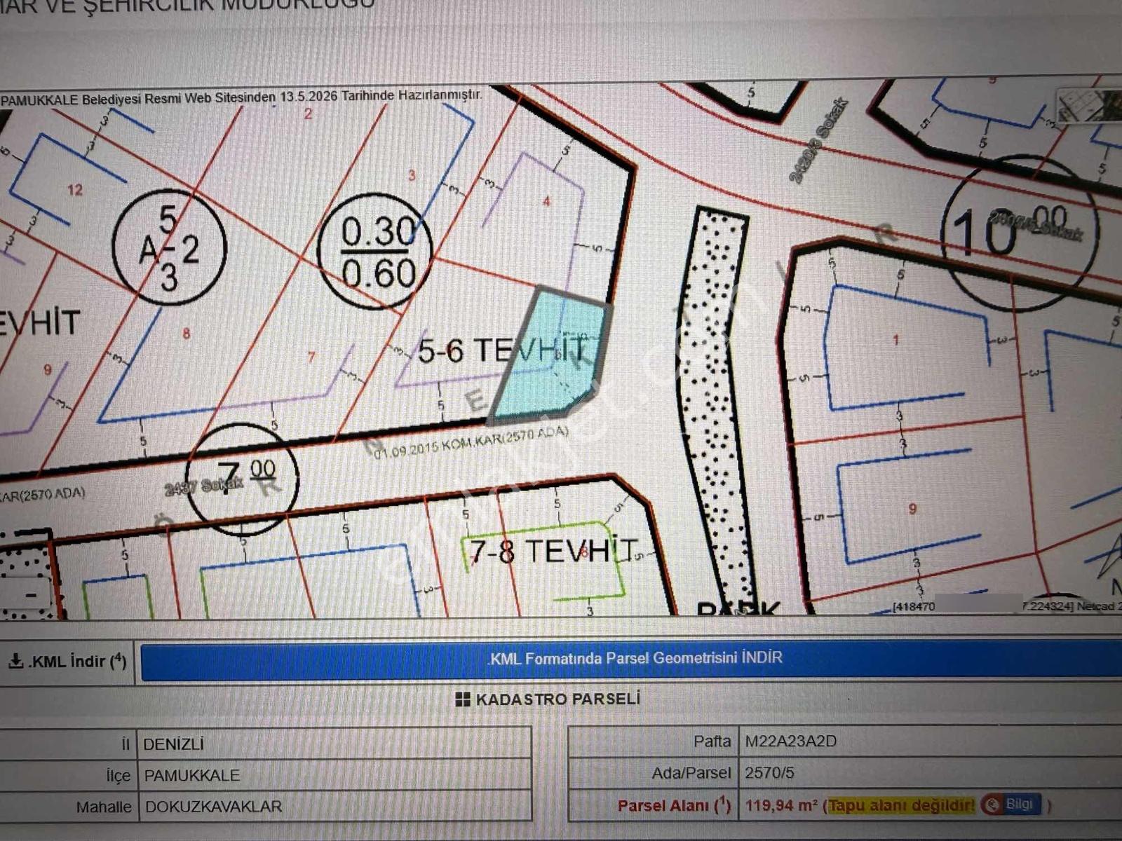 Yatırımlüx'ten Dokuzkavaklar Mh. 120 M2 Köşe Arsa - Görsel 4