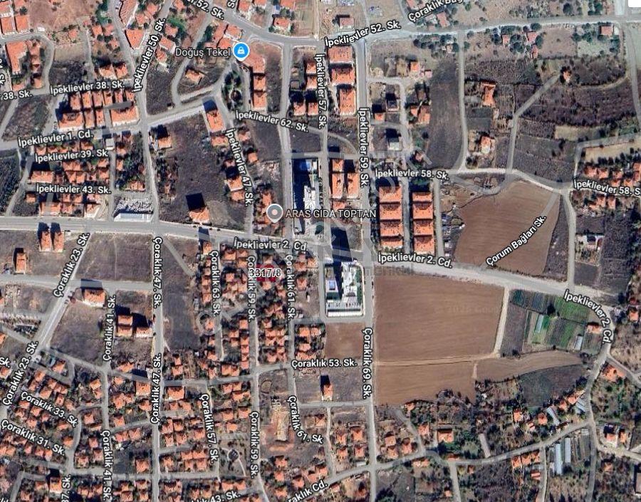 Güvenay - Çorum Bahçelievler Çoraklık Mevkii 375 M² Satılık Arsa - Görsel 2