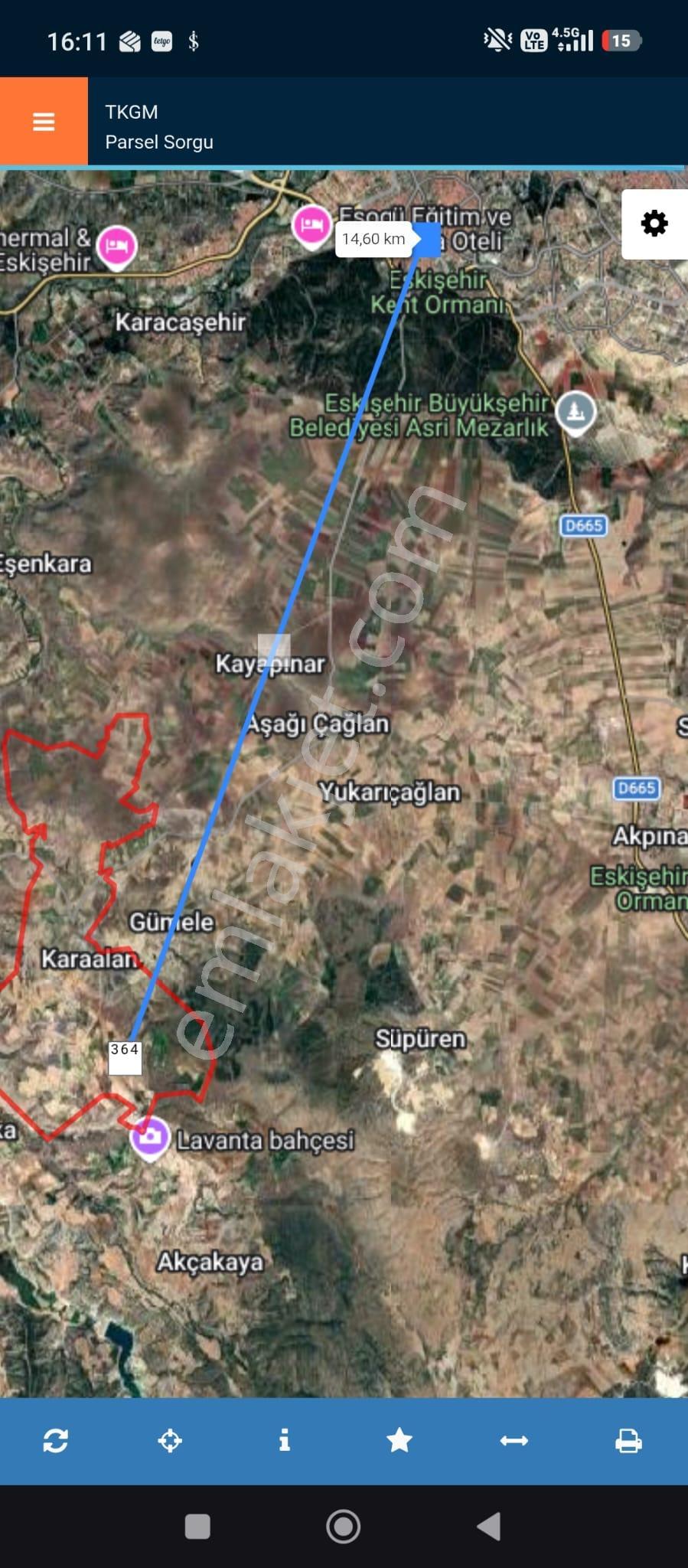 Century 21 Vizyon'dan Karaalanda 22,5 Dönüm Satılık Tarla - Görsel 32