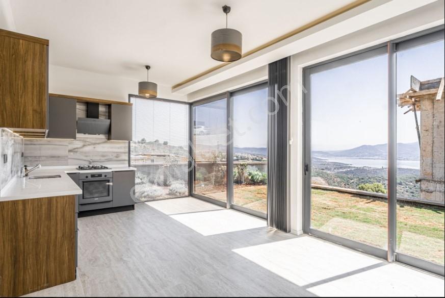 Bodrum Adabükü Havuzlu Sitede Satılık Tam Müstakil Villa - Görsel 17