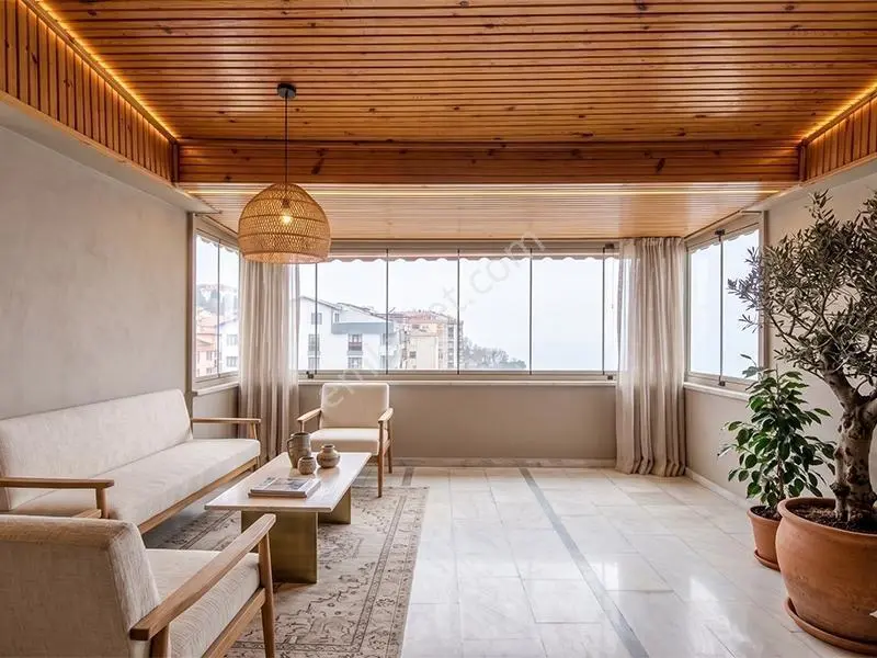 Akçakoca'da Deniz Manzaralı 6+2 Teraslı Dubleks Satılık Daire