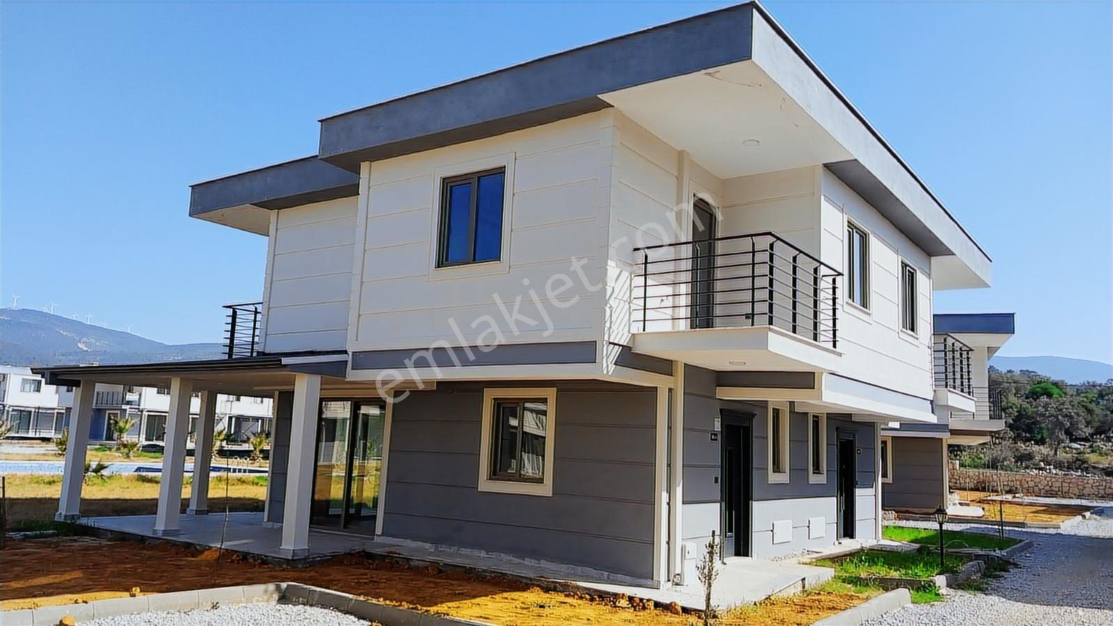 Milas Kazıklı Koyunda Sıfır 3+1 İkiz Villa Satılık - Görsel 9