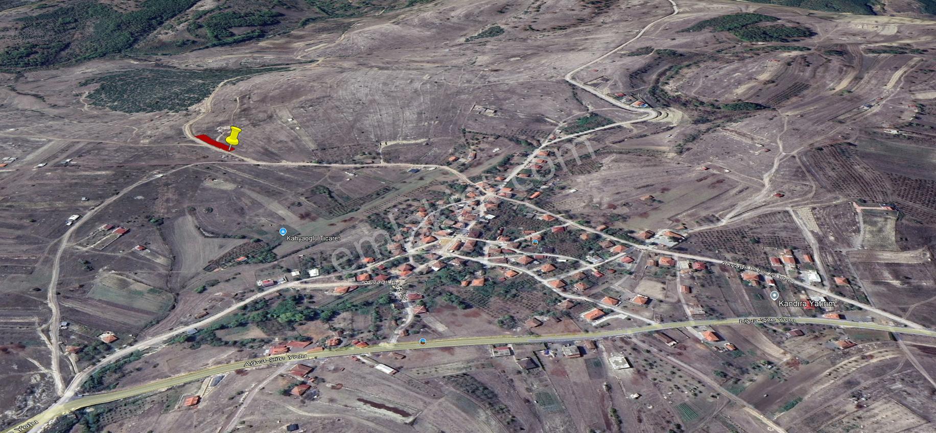 Yıldızlar Grup Ağaçağıl Köyünde 875m2 Tek Tapu Harika Arsa - Görsel 3