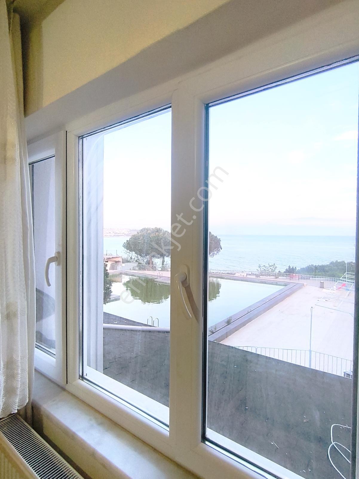 Silivri Basınkent 1'de Havuz Ve Deniz Manzaralı Kiralık Yazlık - Görsel 16