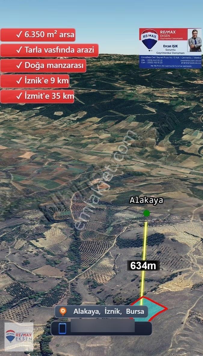 Ercan Işık'tan Bursa-ıznık Dereköy'de 6350 M2 Arazı - Görsel 13
