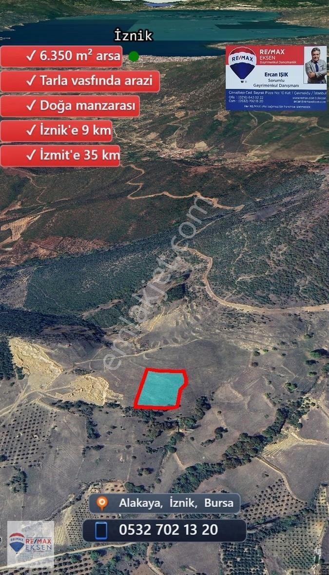 Ercan Işık'tan Bursa-ıznık Dereköy'de 6350 M2 Arazı - Görsel 6