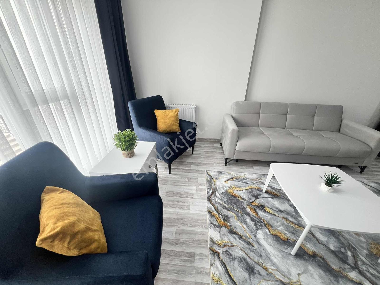 Cumhuriyet Mh.full Eşyalı Havuzlu Site İçi Lüks 1+1 Daire - Görsel 17