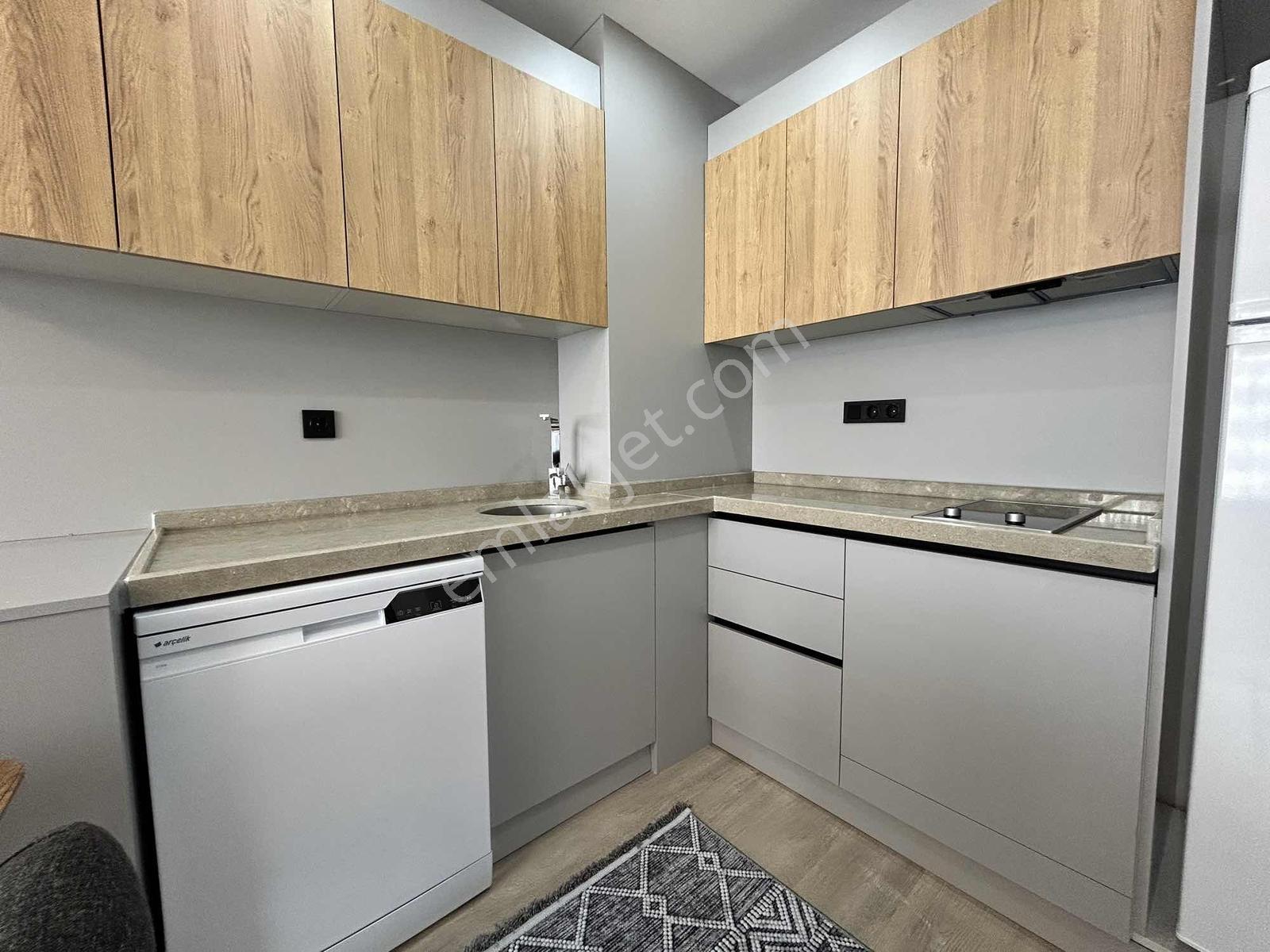Balıkhisar Mah. Havalimanı Yanında Eşyalı Lux Kiralık 1+1 Daire - Görsel 8