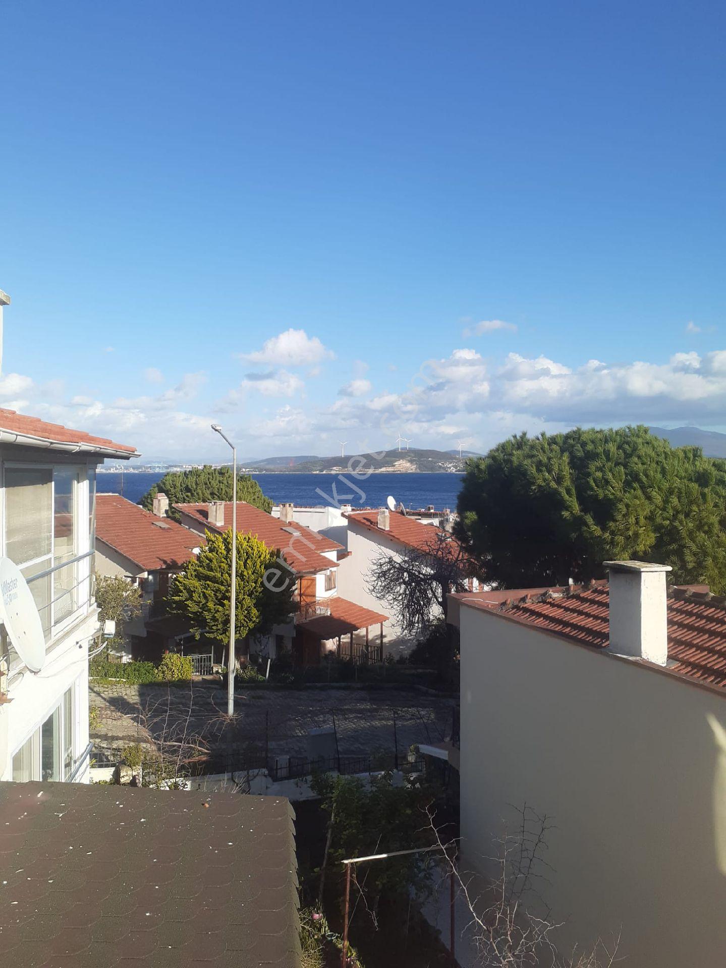 Yenifoça Petre Koyunda Sahiblnden Dublex Villa - Görsel 27