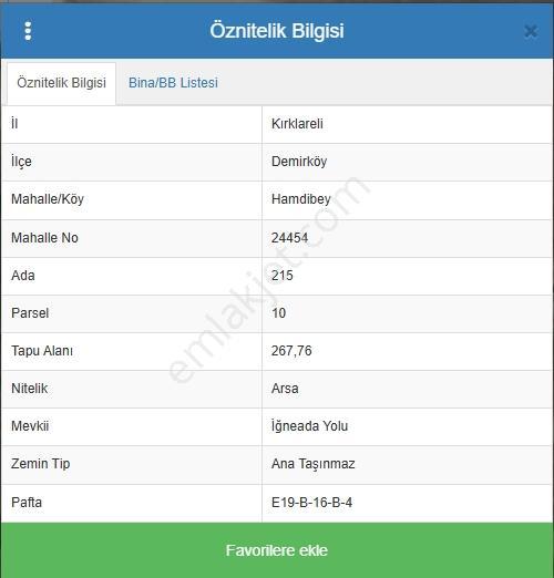 C21|nexar'dan Demirköy'de-4 Parsel Yanyana Konut İmarlı Arsa - Görsel 6
