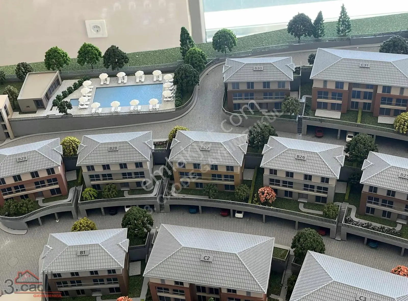 Günbatımı Projesinde B Tipi 3+1 Büyük Tip Geniş Bahçeli Flat - Görsel 3