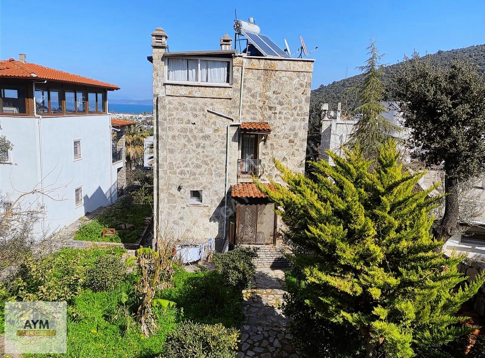 Bodrum Torba,da Satılık Deniz Manzaralı Mustakil 4+2 Tripleks - Görsel 22