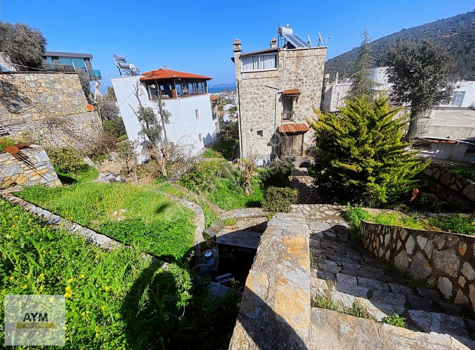 Bodrum Torba,da Satılık Deniz Manzaralı Mustakil 4+2 Tripleks - Görsel 5