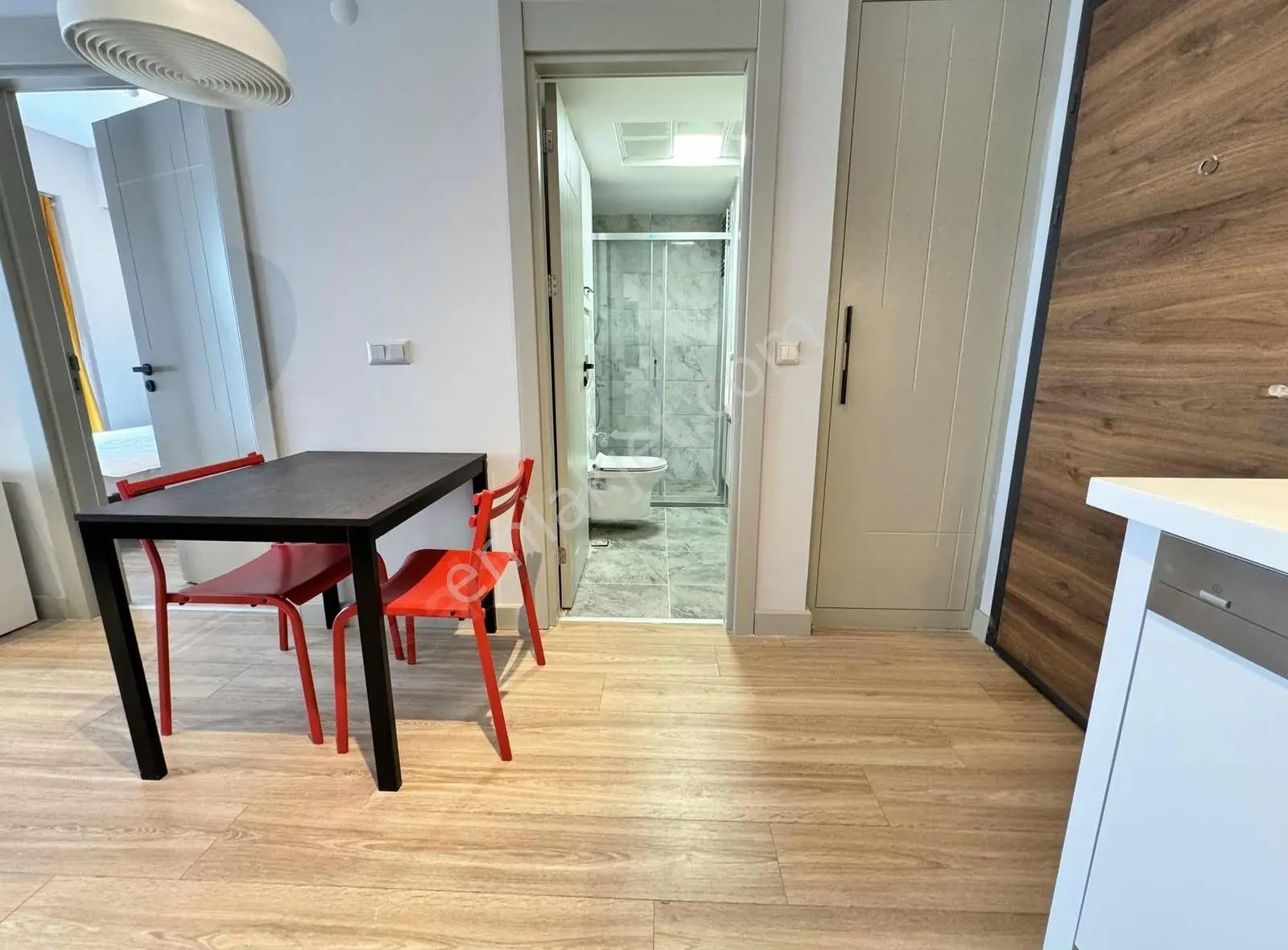 Park Yaşam Bornova Bahçe Katı 1+1 Eşyalı Kiralık Daire - Görsel 4