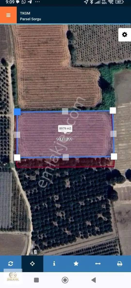 Seyhan Akkapı Mh Satılık 9.900m² Tarla Yerleşim Yerine Yakın - Görsel 3