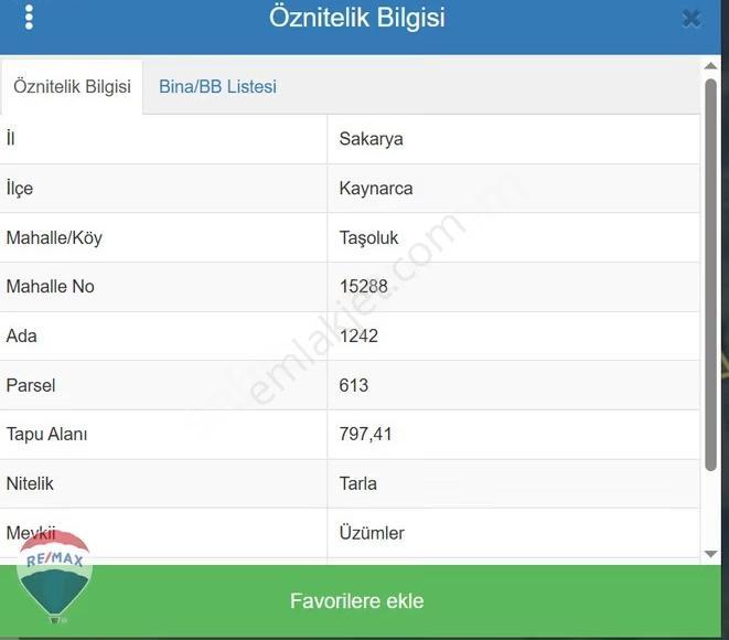 Sakarya Kaynarca Taşoluk Mahallesinde Satılık 797 M² Arazi - Görsel 3