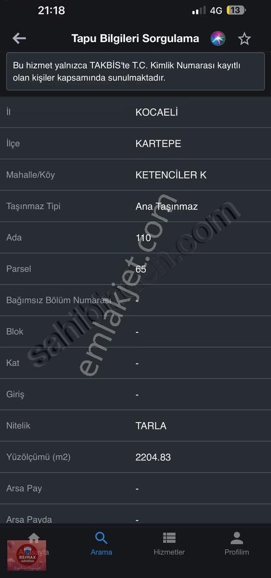 Kocaeli-kartepe-ketenciler Yatırımlık Tek Tapu Tarla - Görsel 7