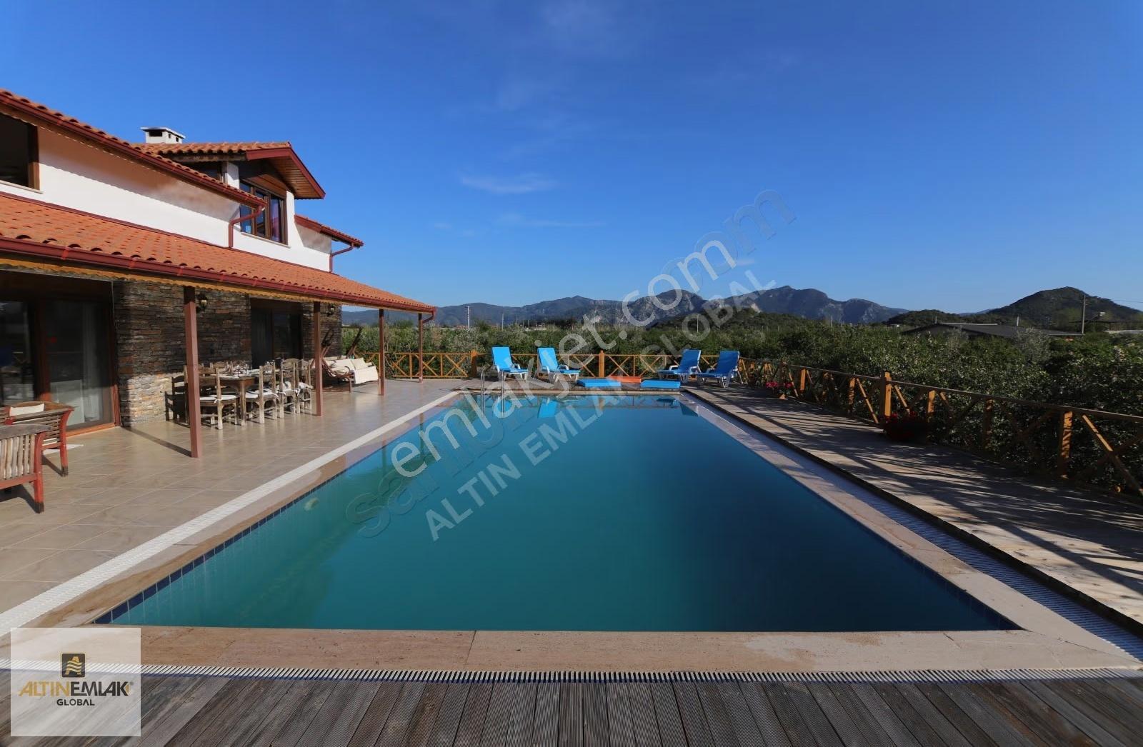 Ortaca Dalyan'da Kiralık 4+1 Havuzlu Müstakil Villa - Görsel 32
