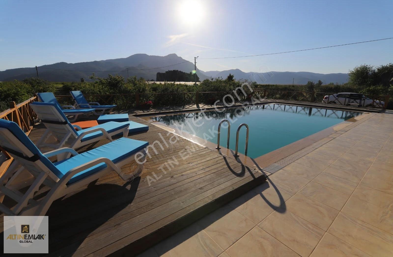 Ortaca Dalyan'da Kiralık 4+1 Havuzlu Müstakil Villa - Görsel 9