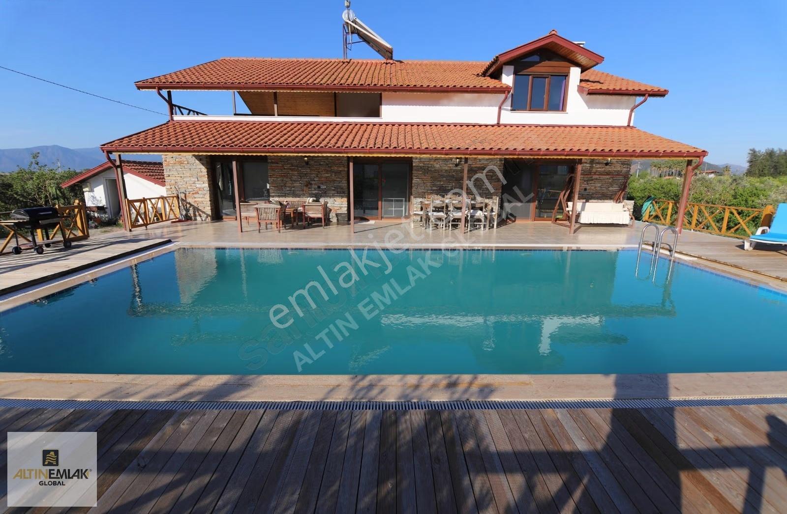 Ortaca Dalyan'da Kiralık 4+1 Havuzlu Müstakil Villa - Görsel 20