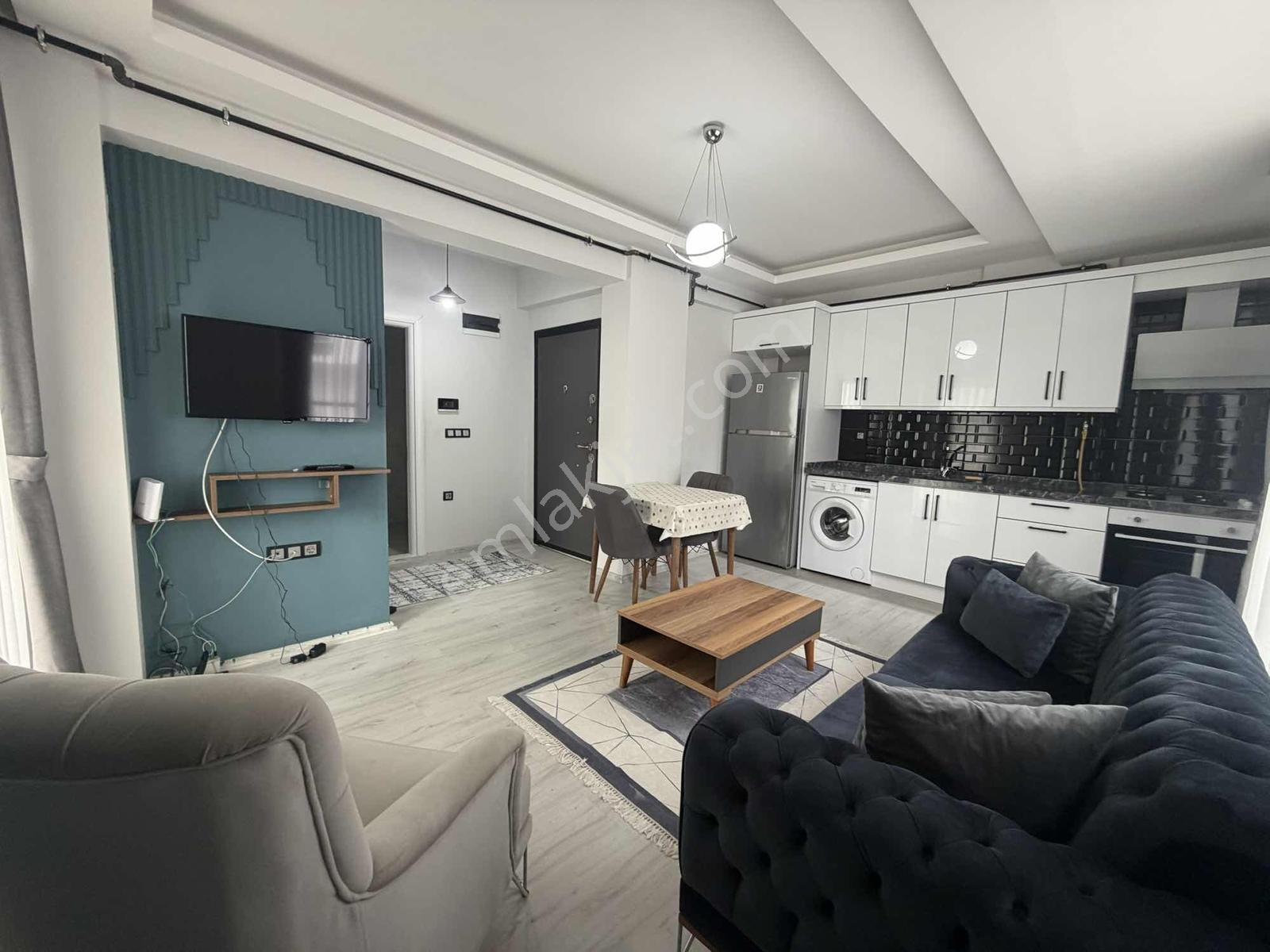 Truva//uğur Gök,tramvaya Yakın Lüx Eşyalı Kiralık 1+1 Daire - Görsel 19