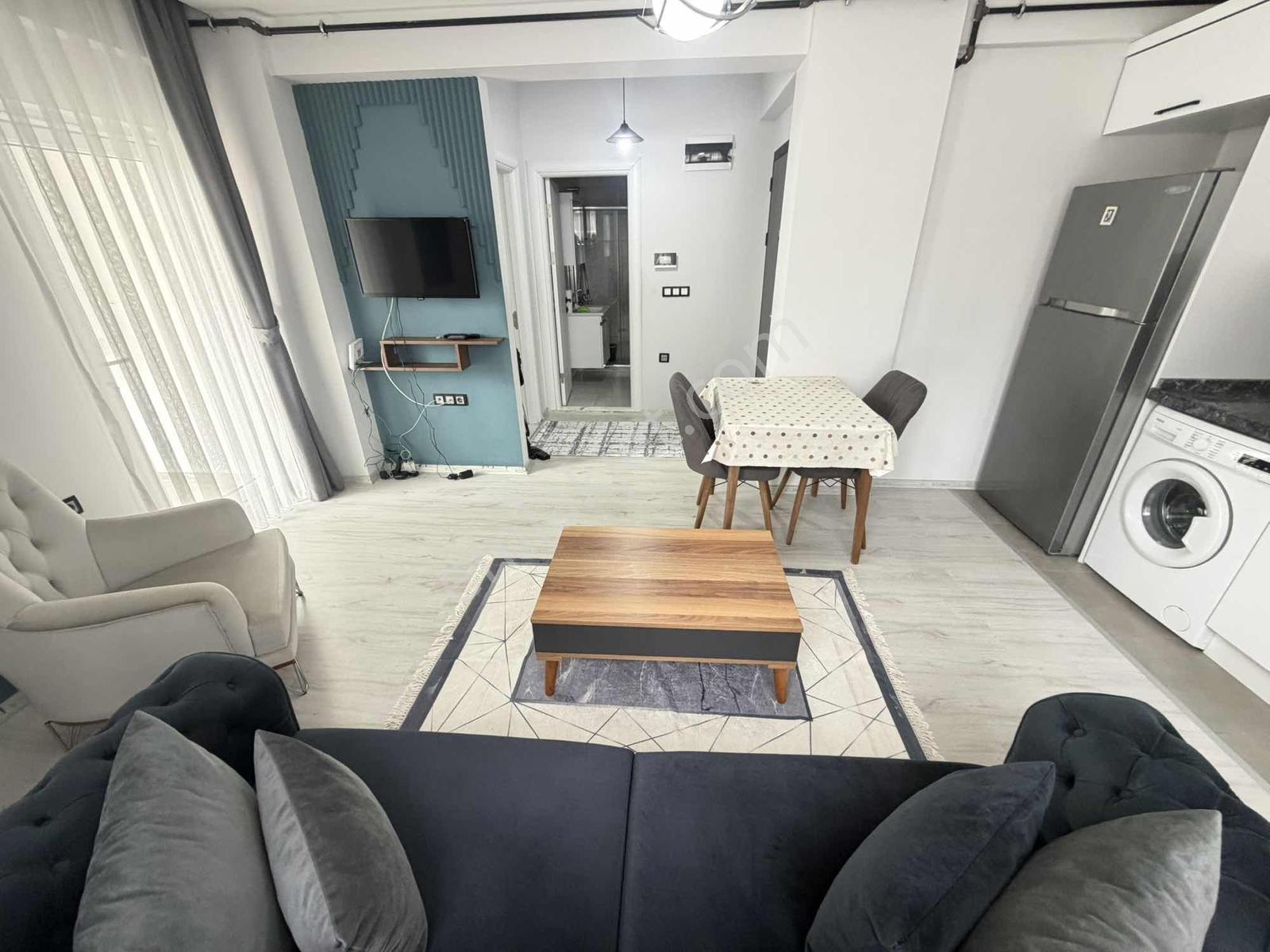 Truva//uğur Gök,tramvaya Yakın Lüx Eşyalı Kiralık 1+1 Daire - Görsel 11