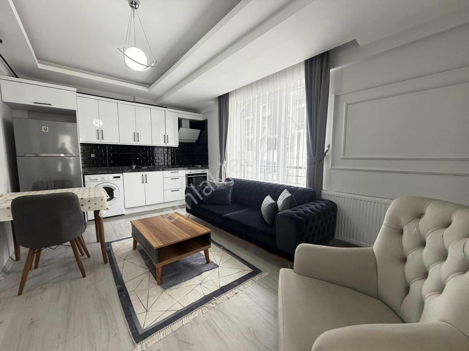 Truva//uğur Gök,tramvaya Yakın Lüx Eşyalı Kiralık 1+1 Daire - Görsel 13