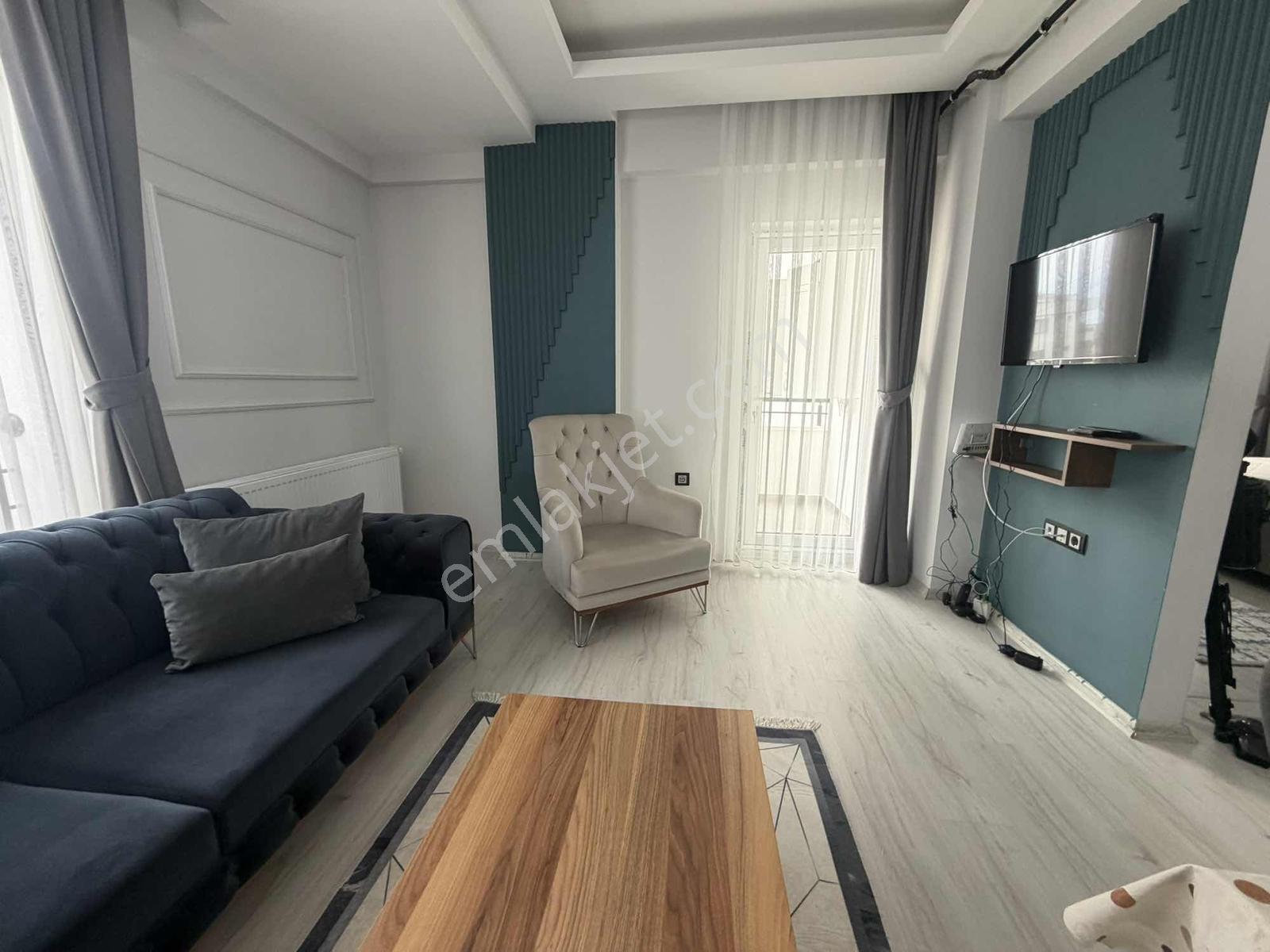 Truva//uğur Gök,tramvaya Yakın Lüx Eşyalı Kiralık 1+1 Daire - Görsel 20