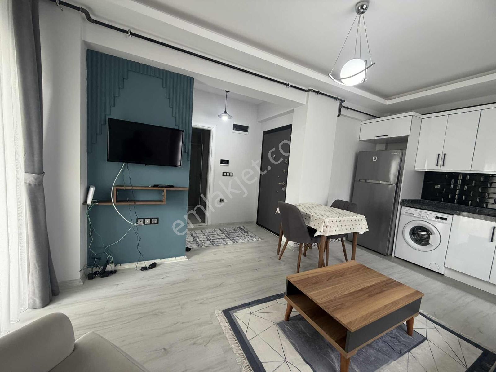 Truva//uğur Gök,tramvaya Yakın Lüx Eşyalı Kiralık 1+1 Daire - Görsel 10